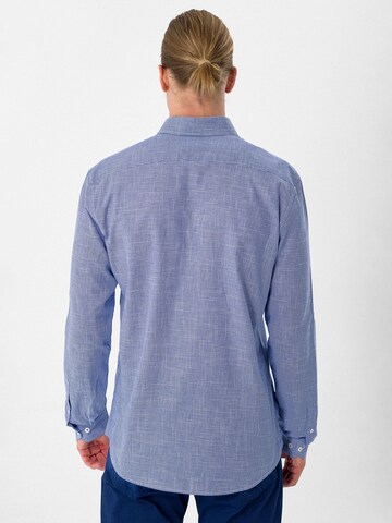 Coupe regular Chemise Moxx Paris en bleu