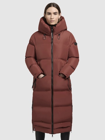 khujo - Sobretudo de inverno 'Aroma' em vermelho: frente