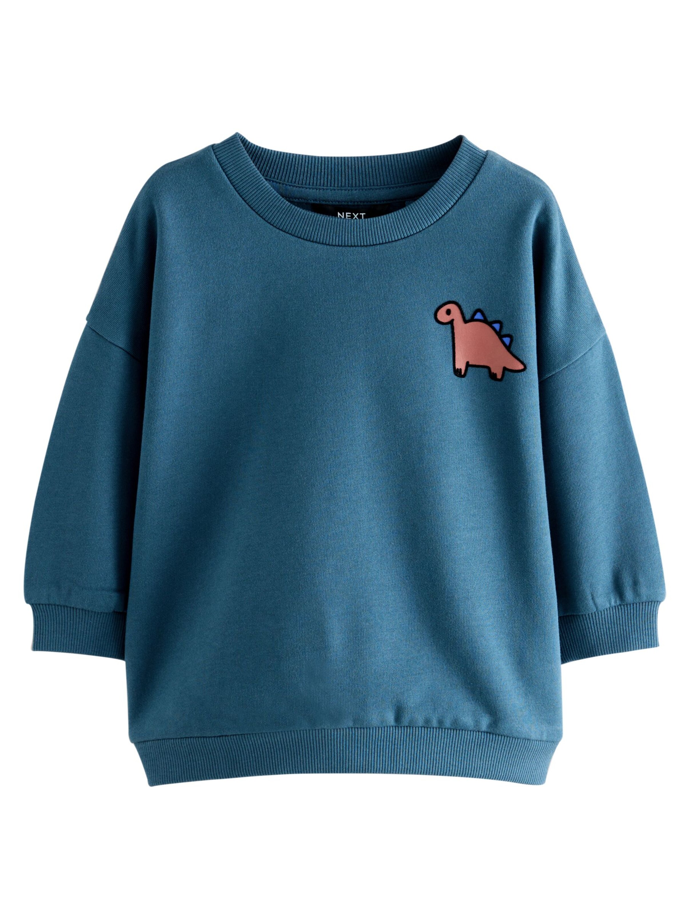 Sweat Next en bleu : devant