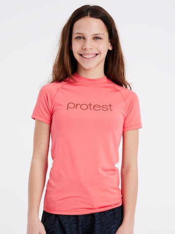 PROTEST Athletic Swimwear 'PRTSenna JR' in Pink: front