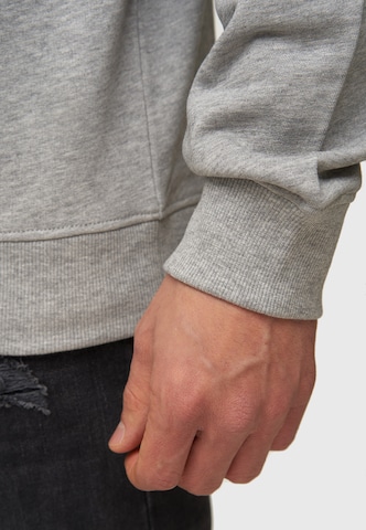 INDICODE JEANS Sweatshirt ' Baxter ' in Grey