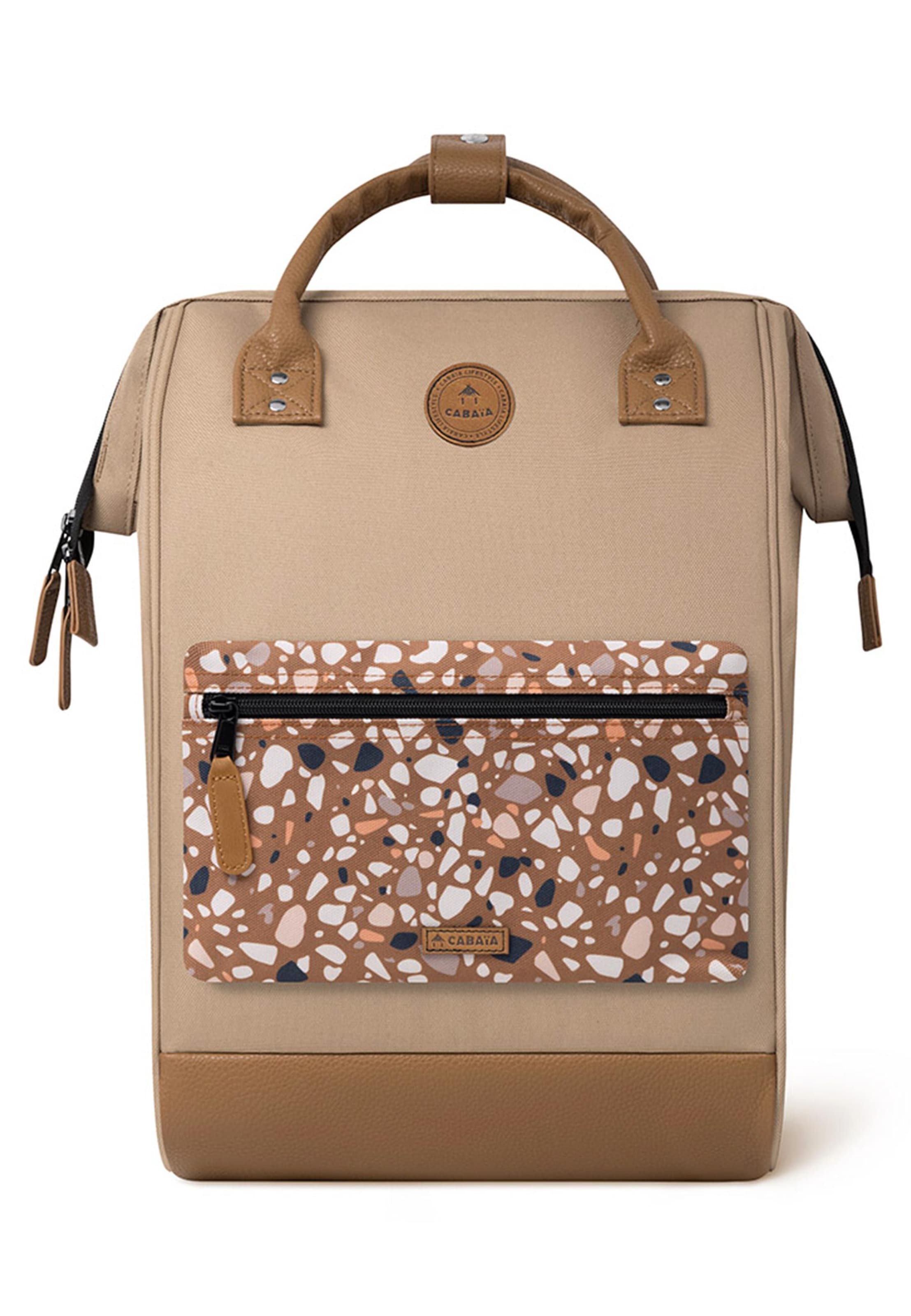 Cabaia Backpack 'Small' in Beige