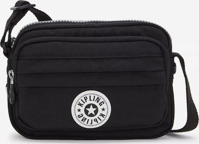 KIPLING Crossbody bag 'SISKO' in Black / White, Item view