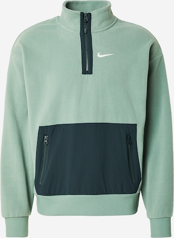 Nike Sportswear Svetr – zelená: přední strana