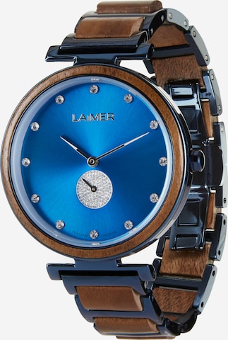 LAiMER Analog Watch 'Miriam' in Blue: front