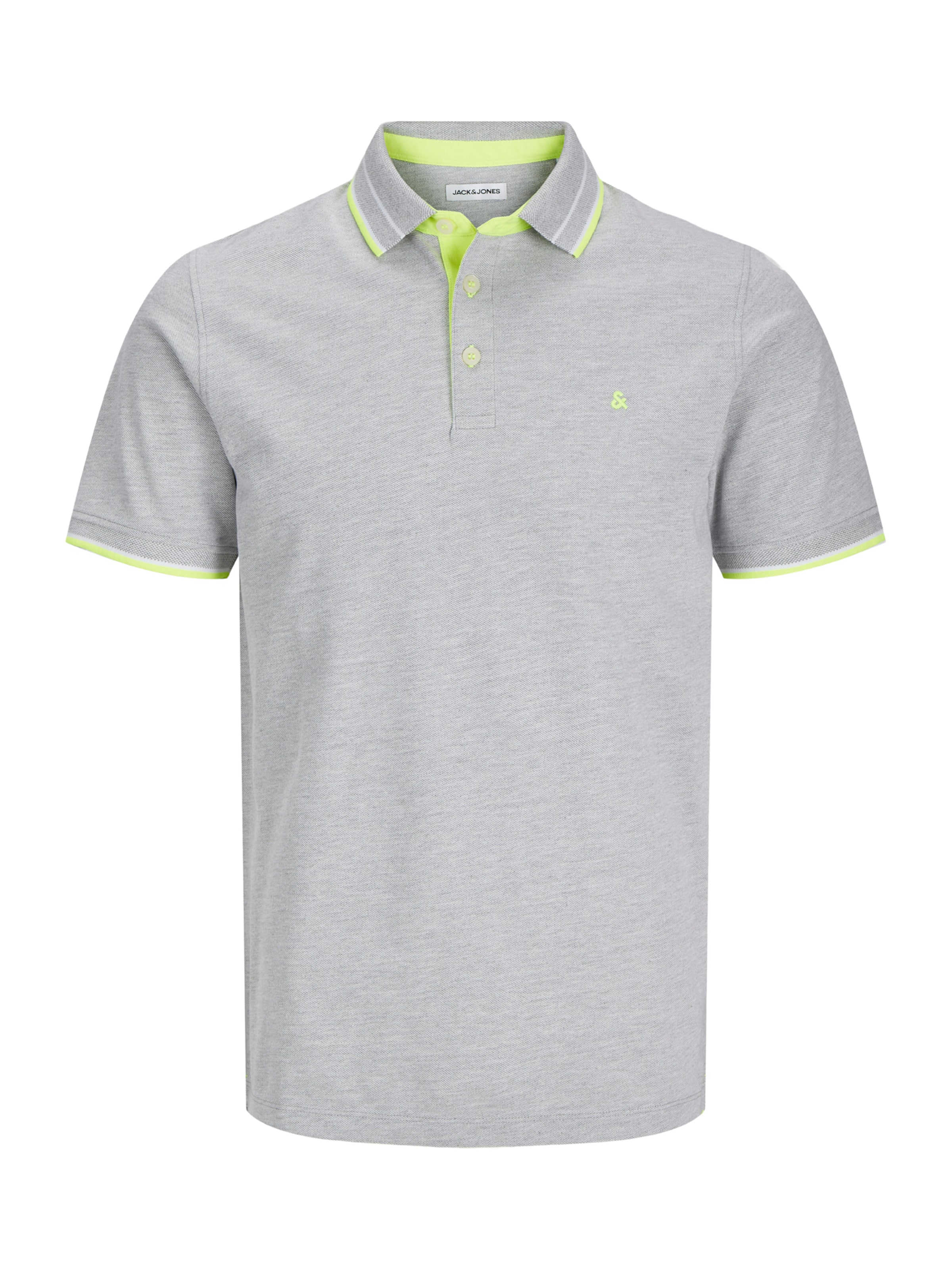 pelēks Jack & Jones Plus T-Krekls 'JJEPaulos': no priekšpuses