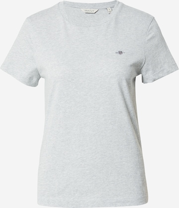 GANT Футболка в Серый: спереди