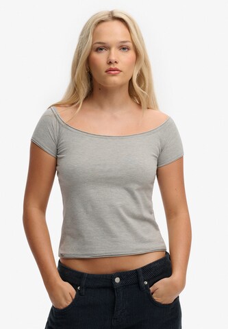 T-shirt 'Bardot' Superdry & Co en gris : devant