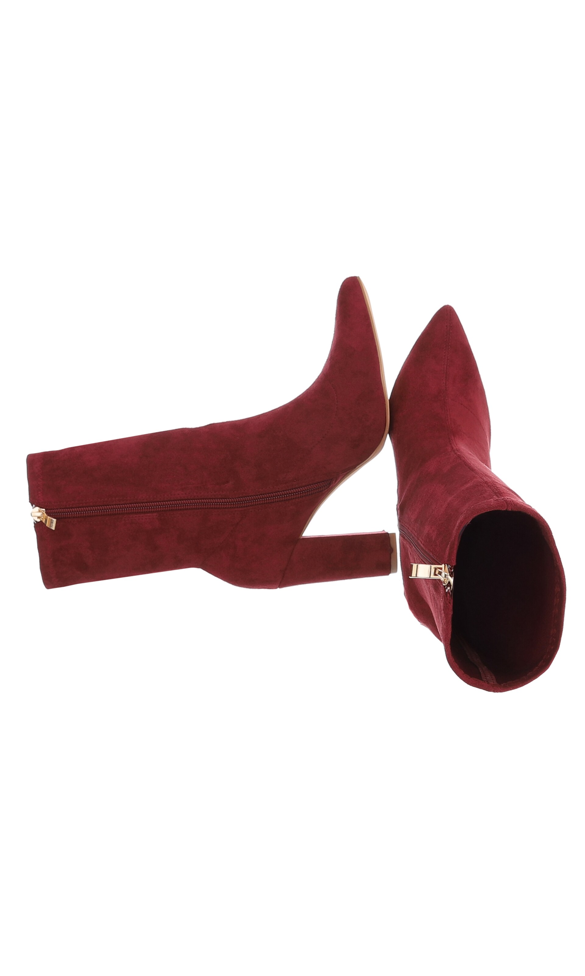 Ital-Design Stiefelette in Rot