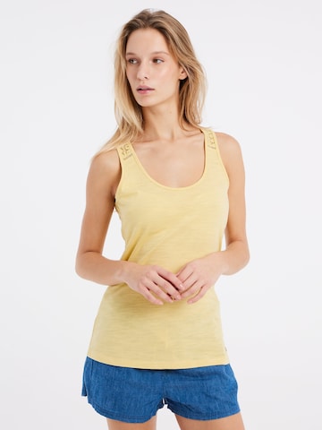 PROTEST Shirt 'PRTBECCLES' in Gelb