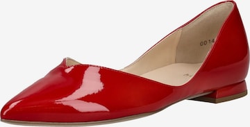 Ballerines Högl en rouge : devant