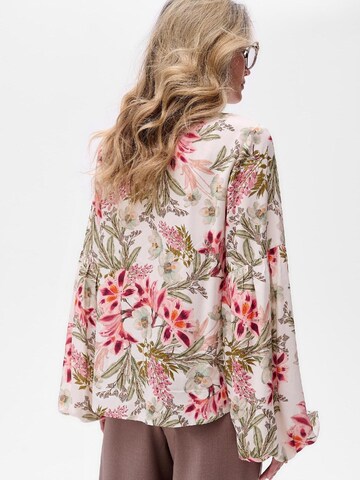 Blue Shadow Blouse in Mixed colors
