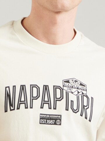 NAPAPIJRI - Camiseta 'FUNES' en beige