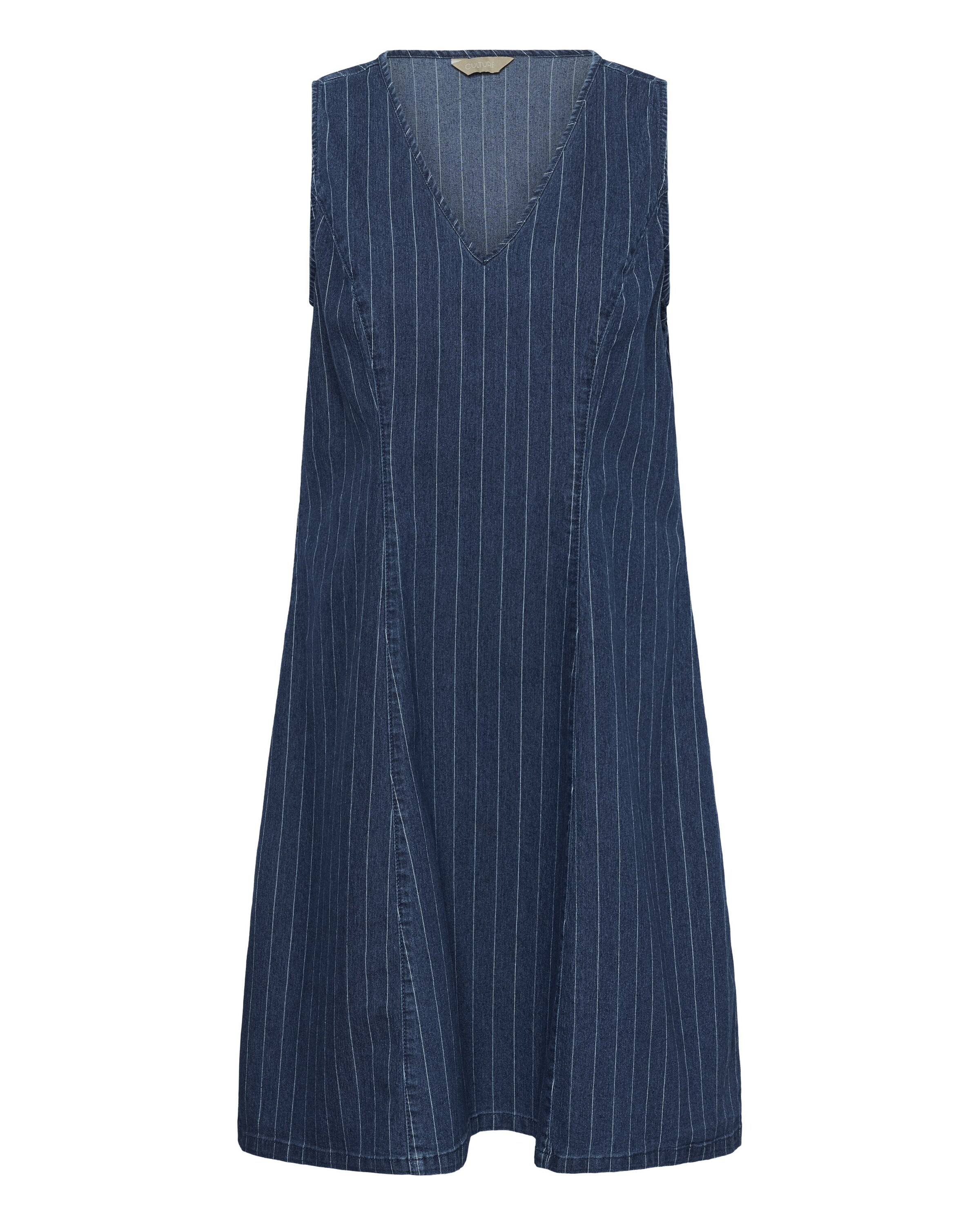 CULTURE - Vestido 'CUMai Renny ' em azul: frente