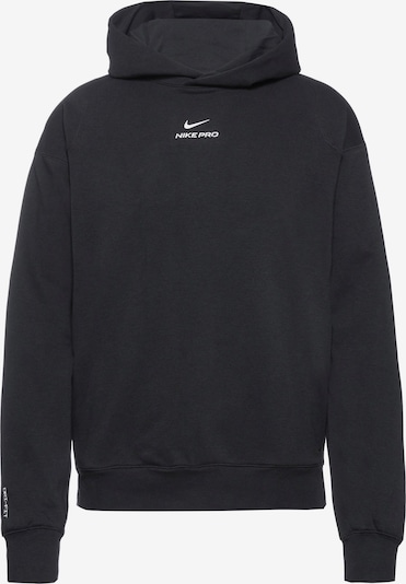 NIKE Sportska sweater majica 'NPT' u crna / bijela, Pregled proizvoda