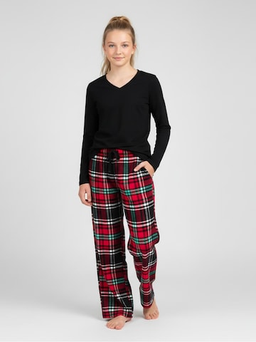La V Pajamas in Black