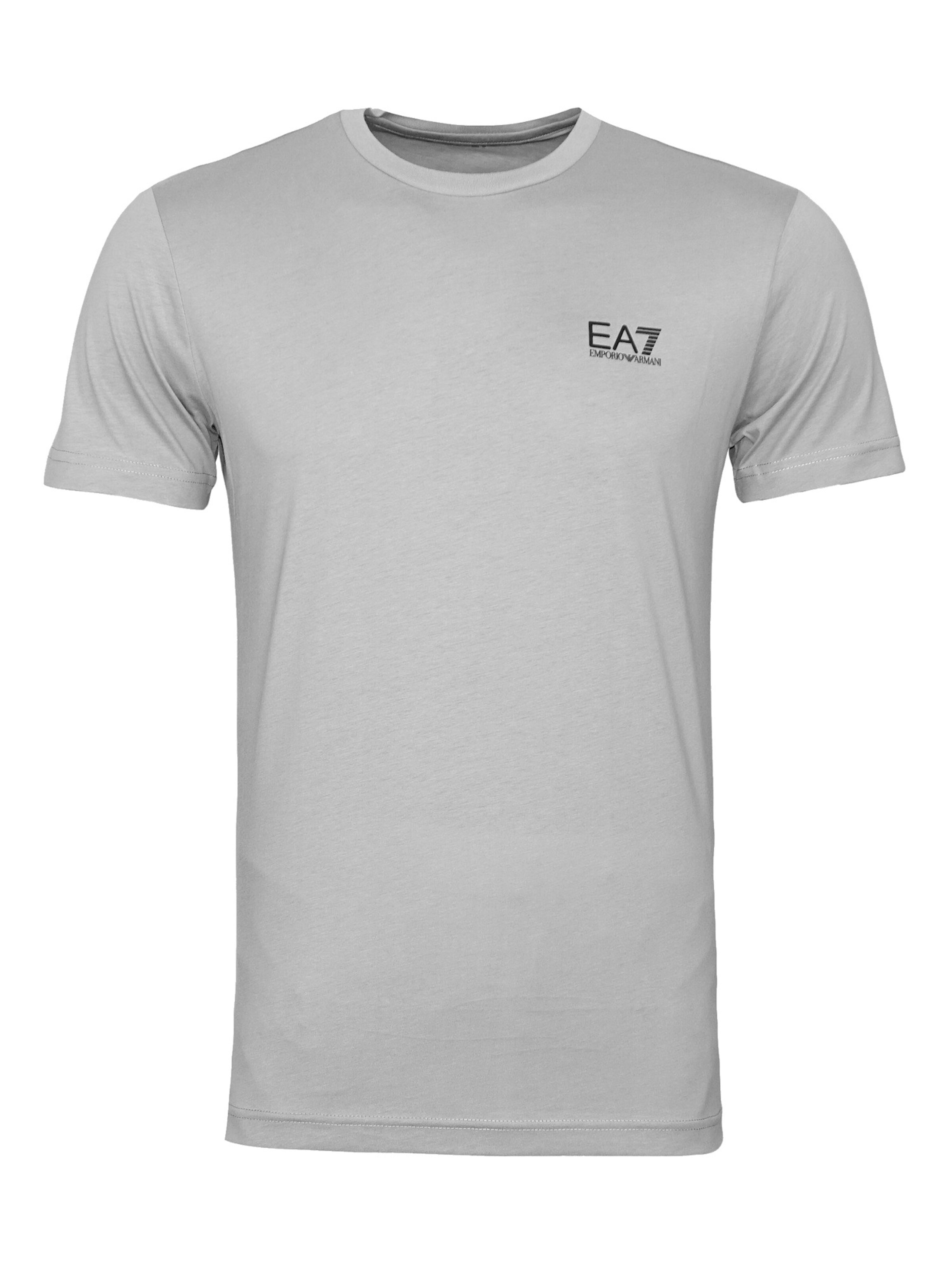 EA7 Emporio Armani Shirt in Grijs: voorkant
