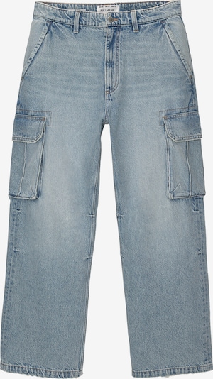 Pull&Bear Jeans cargo en bleu clair, Vue avec produit