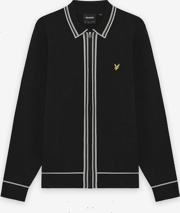 Vestes en maille Lyle & Scott en noir : devant
