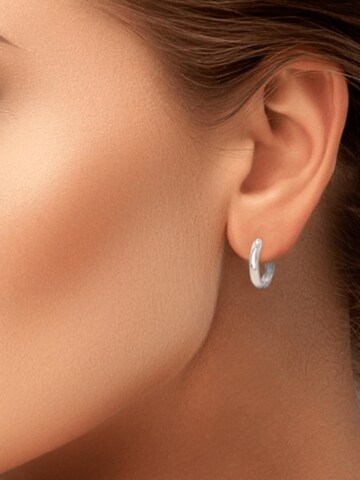 ARS-ARGENTI Earrings 'HOOP, THERE IT IS' in Silver