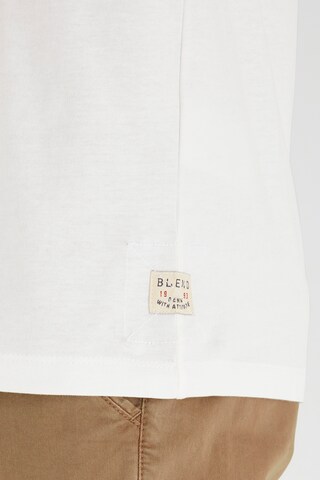 BLEND Rundhalsshirt 'PERRY' in Weiß