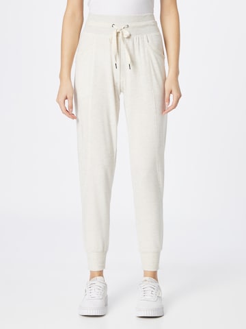 Marika Tapered Sports trousers 'MILANI' in Beige: front