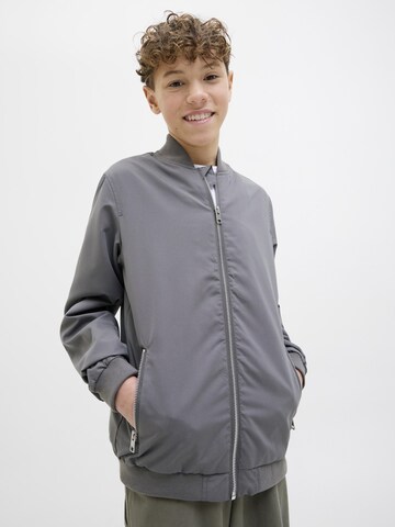 Jack & Jones Junior Between-season jacket 'JJERush' in Grey