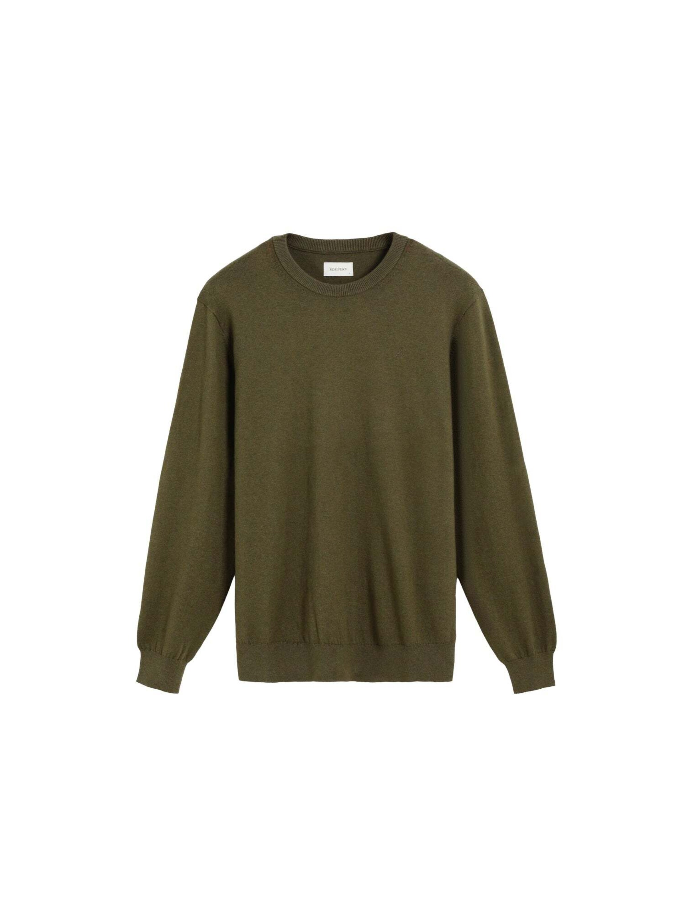 Scalpers Kampsun, värv roheline: eest vaates