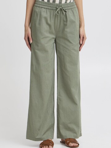 Loosefit Pantaloni 'FRMaddie' di Fransa in verde: frontale