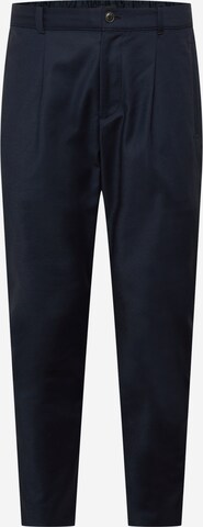 Club Monaco - Slimfit Pantalón plisado 'CITEE' en azul: frente