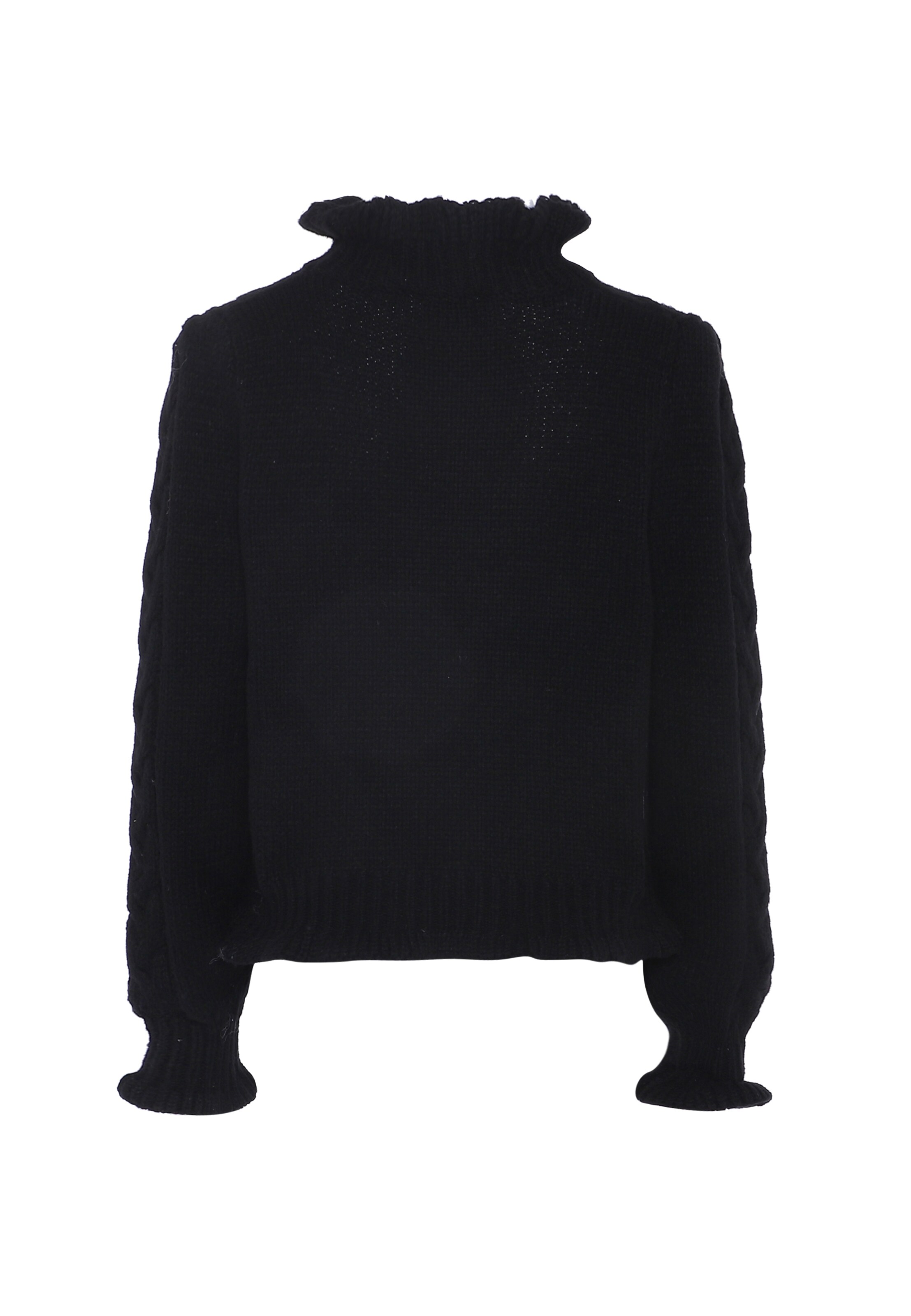 melns faina Džemperis