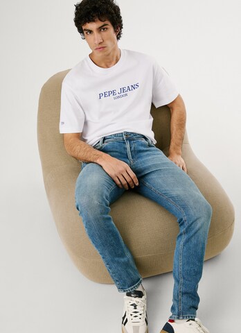 Pepe Jeans Tapered Jeans in Blue