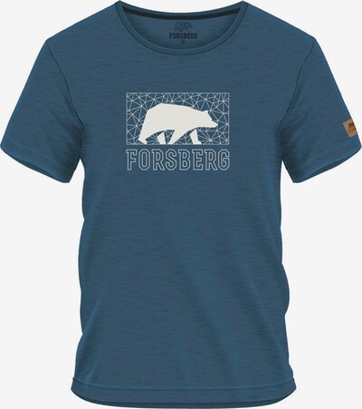 FORSBERG T-Shirt in rauchblau / taubenblau, Produktansicht