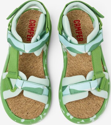 CAMPER Sandals 'Pelotas Flota' in Green: front