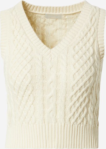 Pullover 'Gianna' di LeGer by Lena Gercke in bianco: frontale
