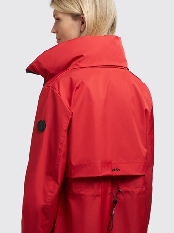 khujo Between-Seasons Coat 'Ariana2' in Red