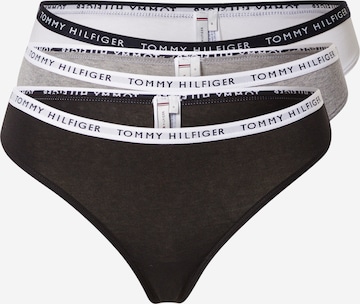 Tommy Hilfiger Underwear Стринг в сиво: отпред