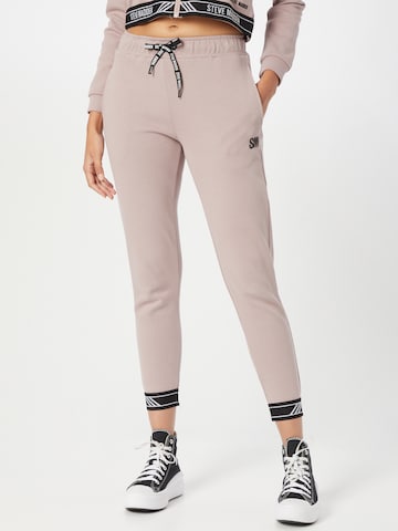 STEVE MADDEN Slimfit Hose 'IRUN' in Pink: predná strana