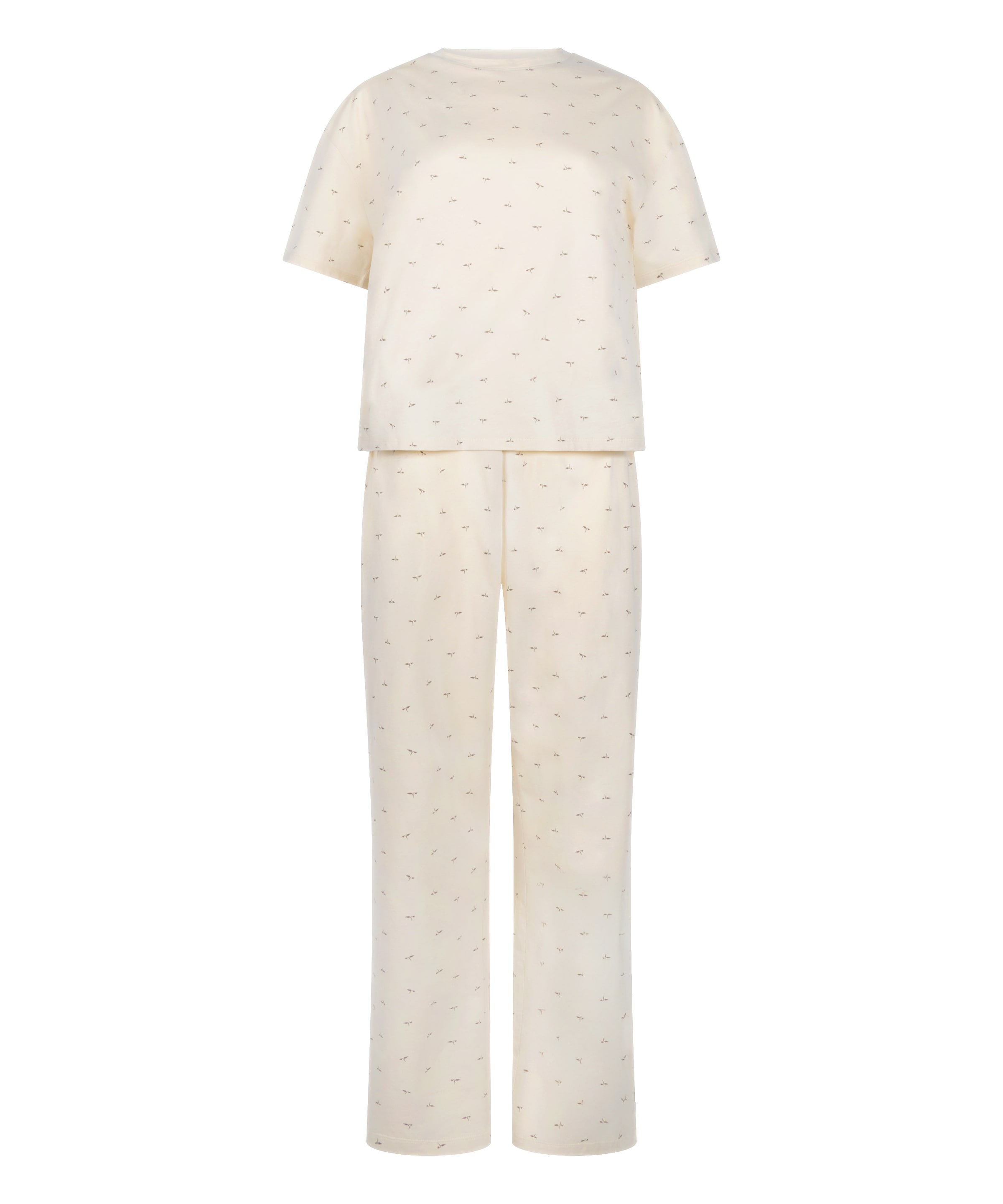 Hunkemöller Pyjama in Weiß: Vorderseite