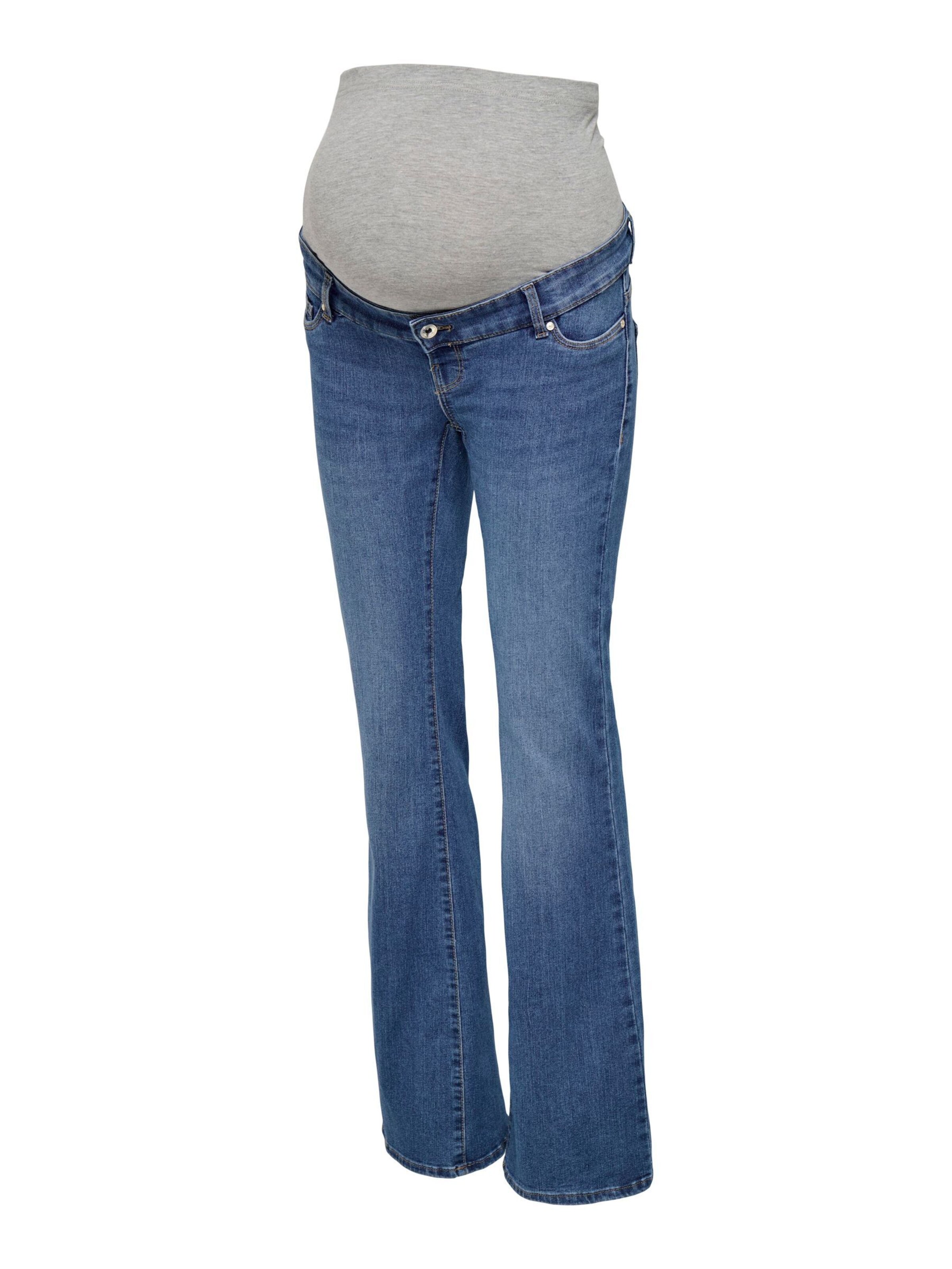 Only Maternity Flared Jeans 'OLMann' in Blauw