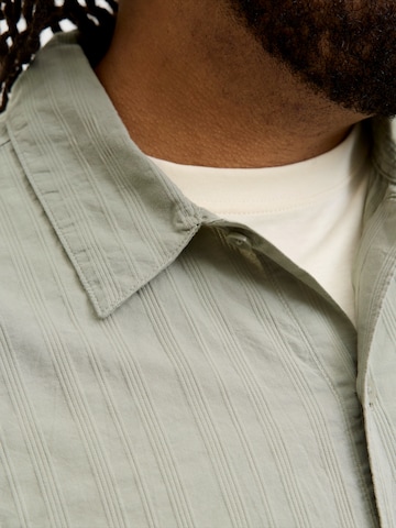Jack & Jones Plus Regular fit Overhemd in Groen