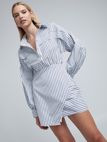 BWLDR Skjortklänning 'Eva' i blå
