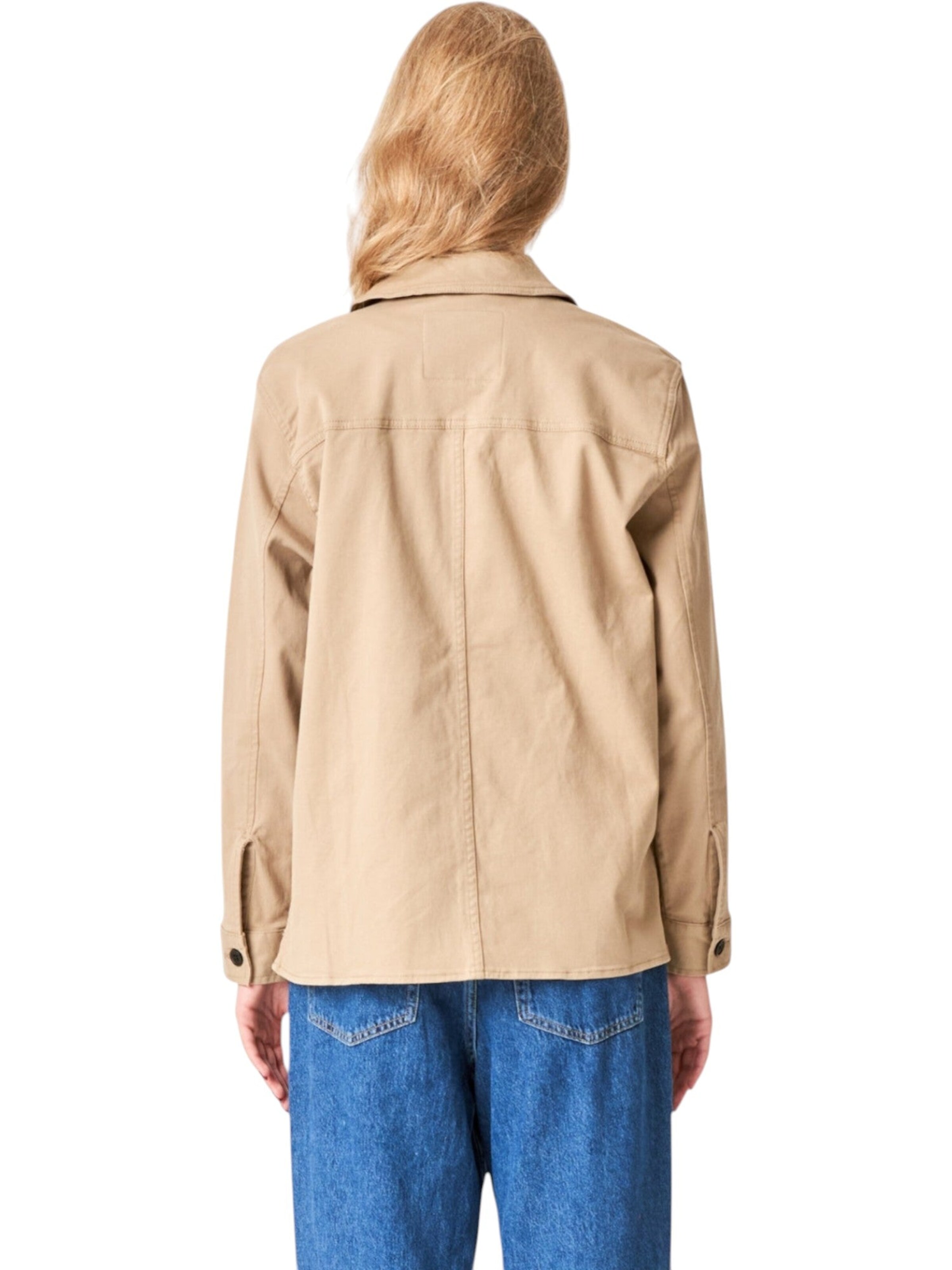 TEESHOPPEN Jacke in Beige