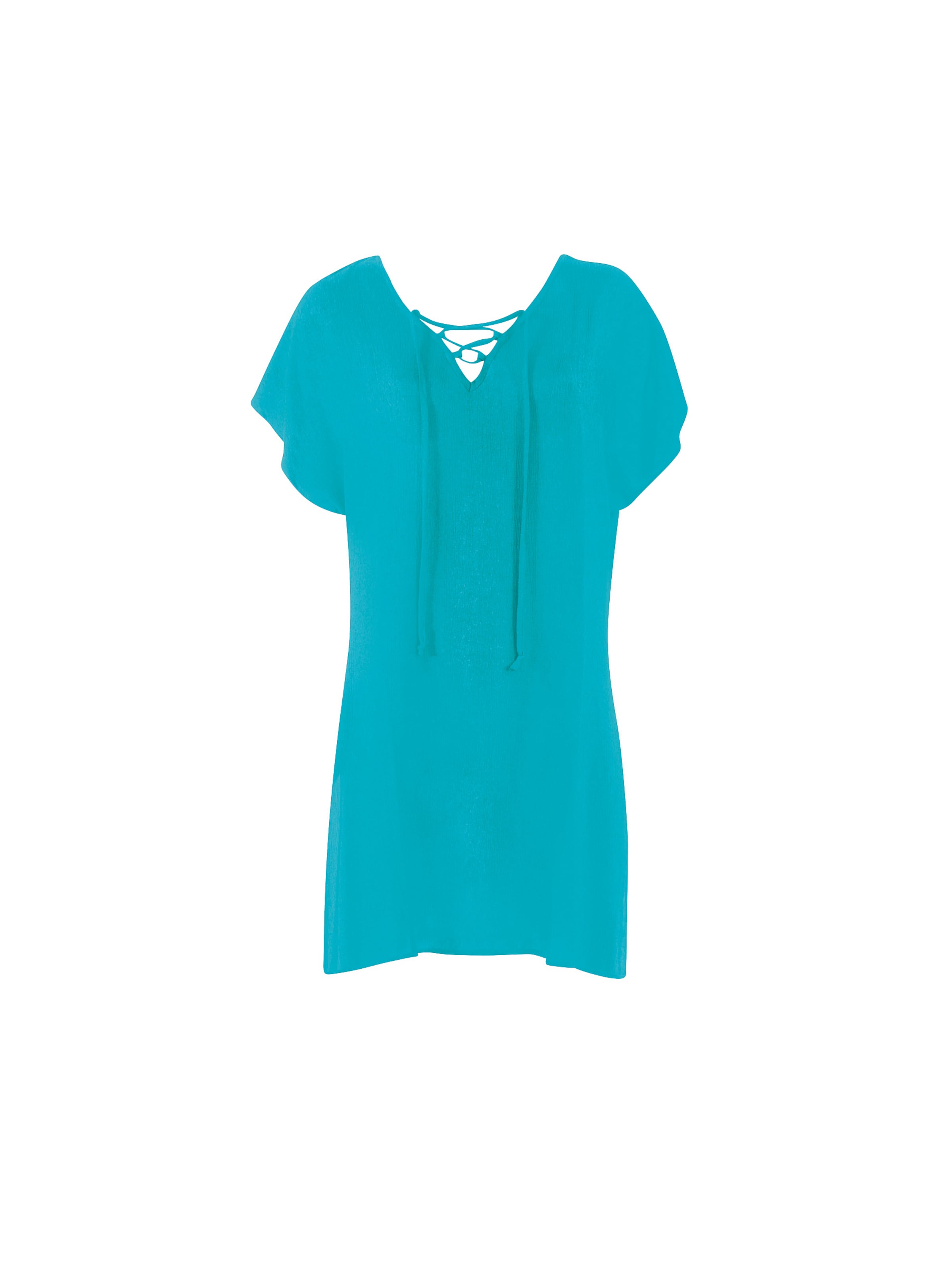 SUNMARIN Strandkjole i grøn: forside