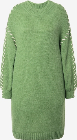 Robes en maille Studio Untold en vert : devant
