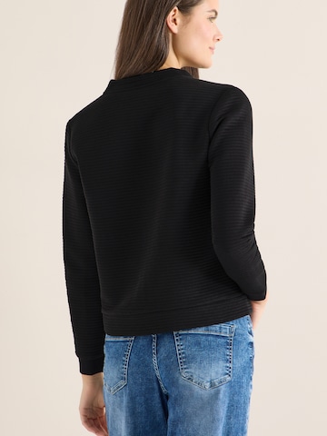 CECIL Tepláková bunda - Čierna