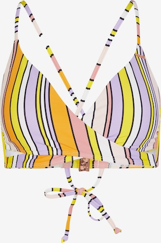 O'NEILL - Triángulo Top de bikini 'Baay' en amarillo: frente