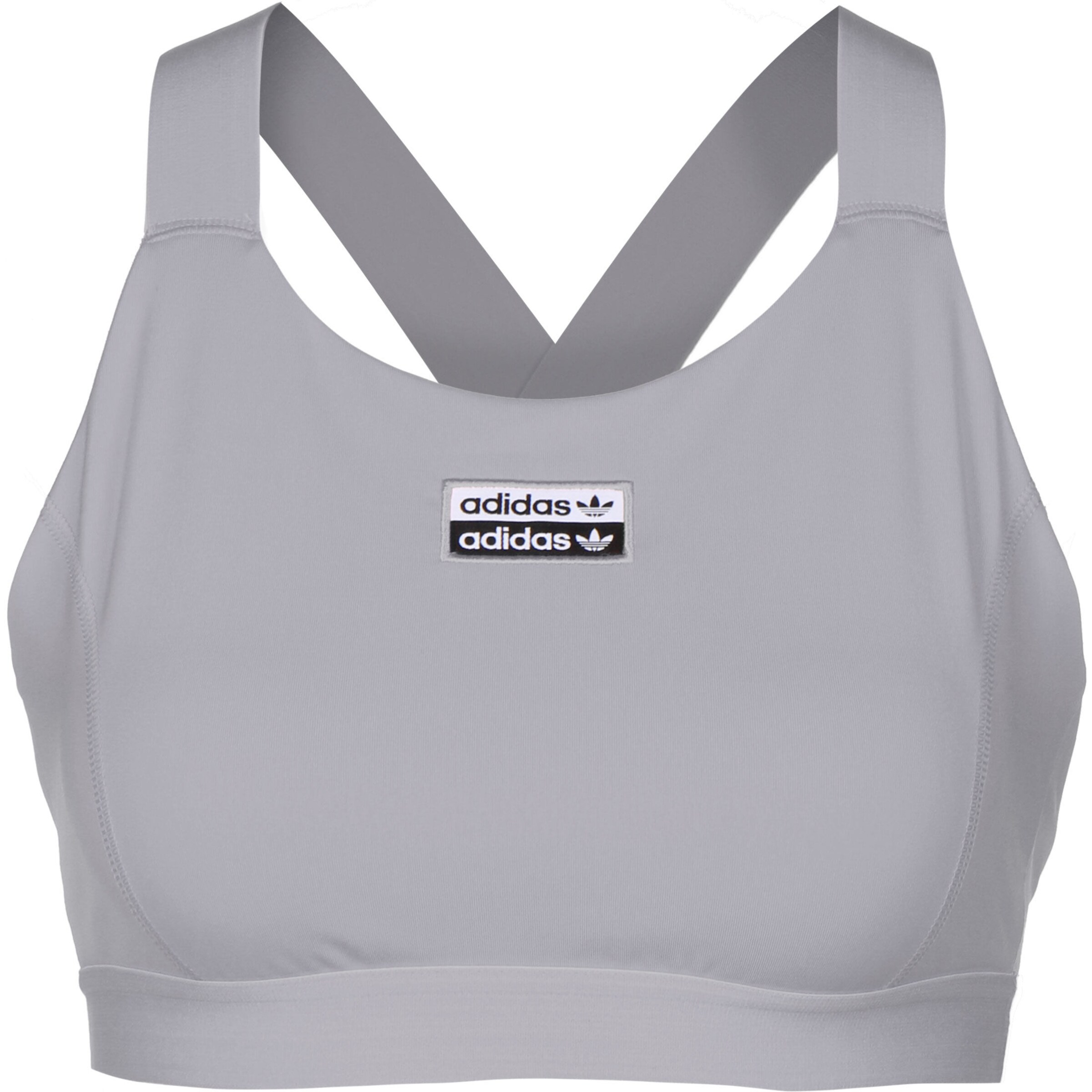 Bustino Reggiseno 'R.Y.V.' di ADIDAS ORIGINALS in grigio: frontale