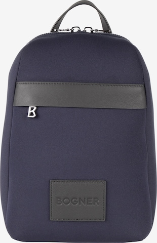 Zaino 'Alvier Maxi' di BOGNER in blu: frontale