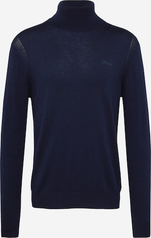 GUESS Sweater 'Ebenezer' in Blue: front